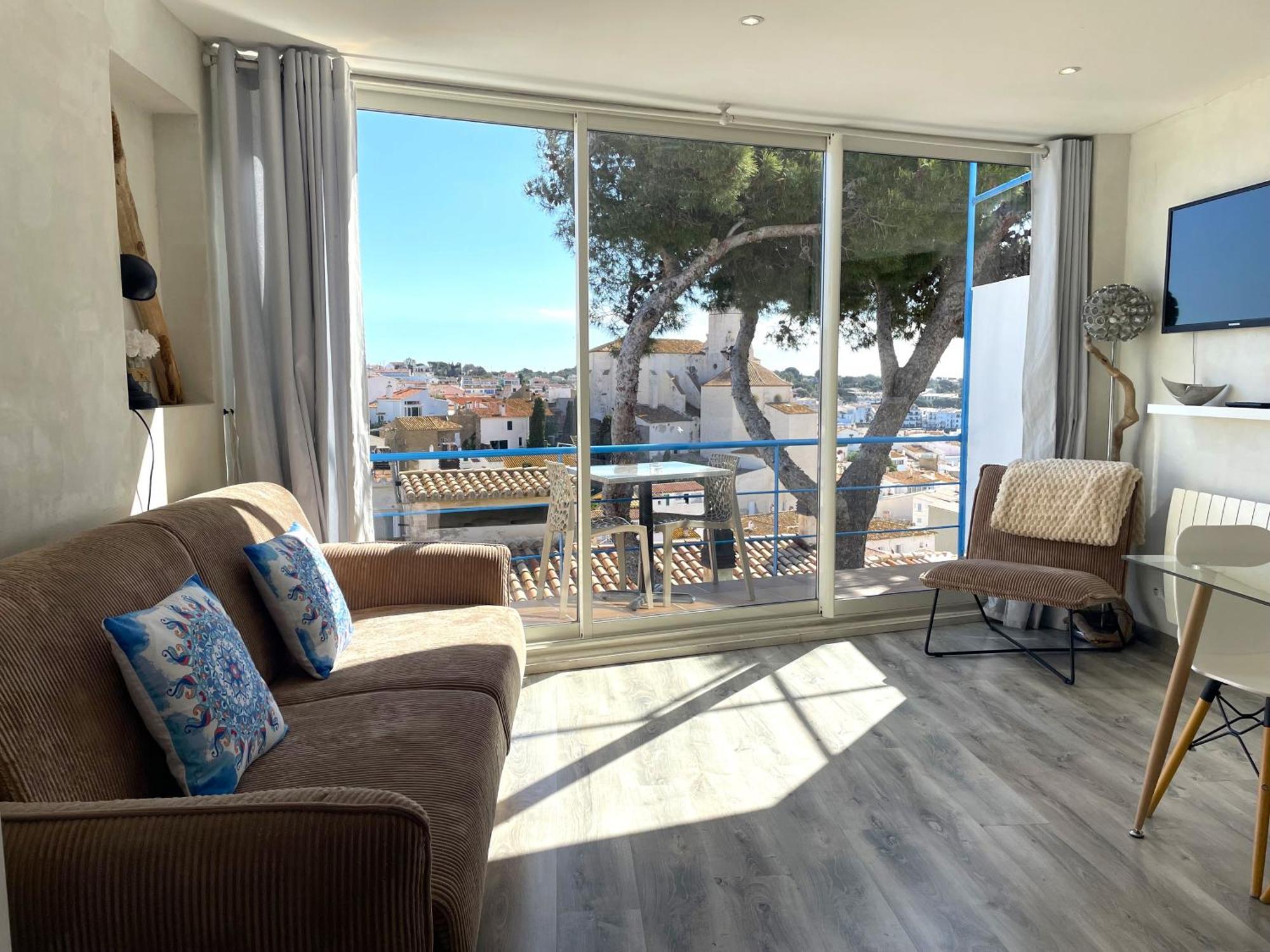 Tusquets - Apartamento Con Vistas Al Mar 卡达克斯 外观 照片